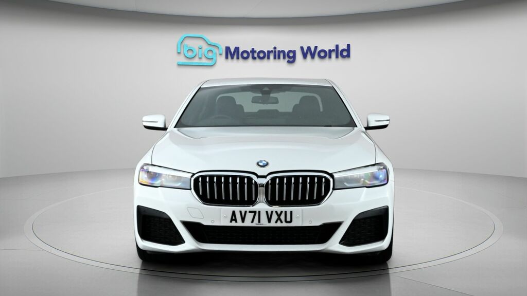 BMW 5 Series M Sport AV71VXU White #2