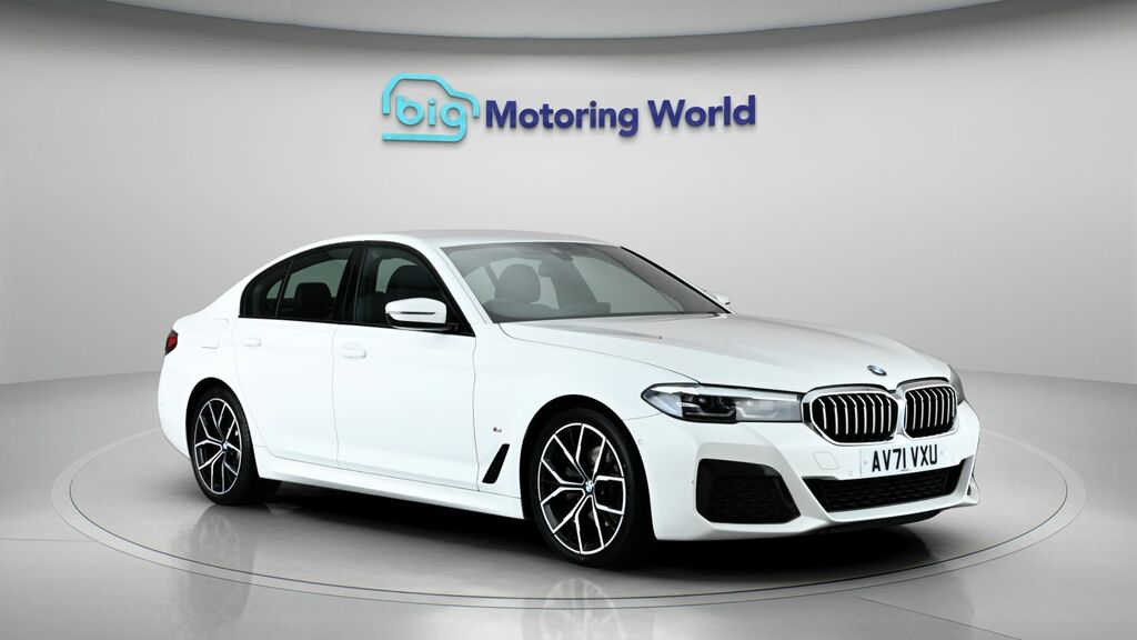 BMW 5 Series M Sport White