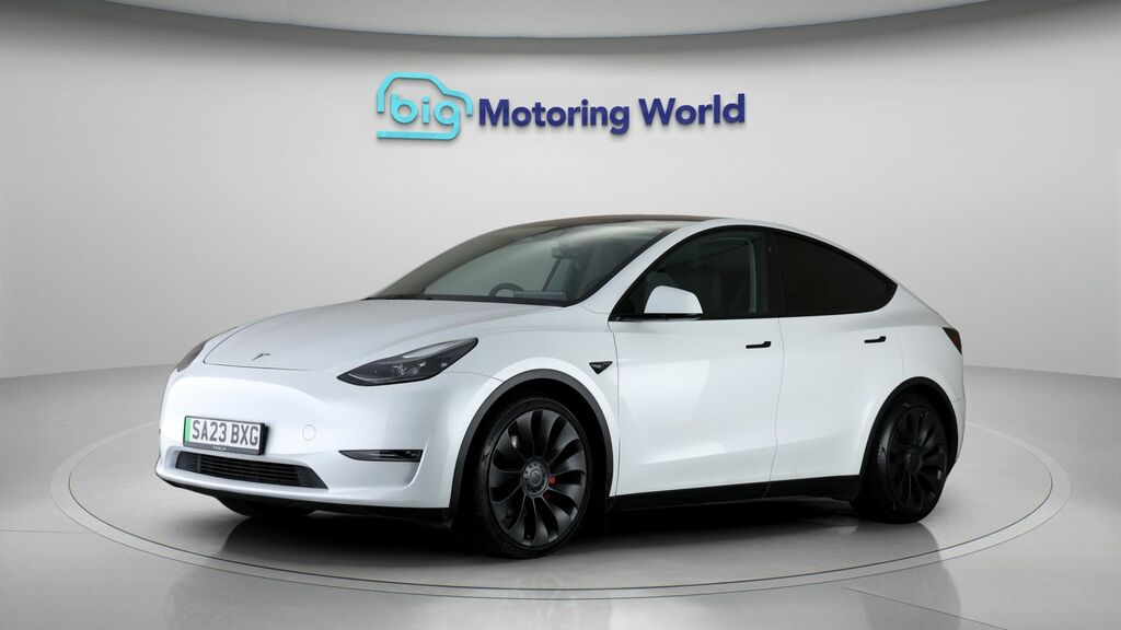 Tesla Model Y Performance White #3