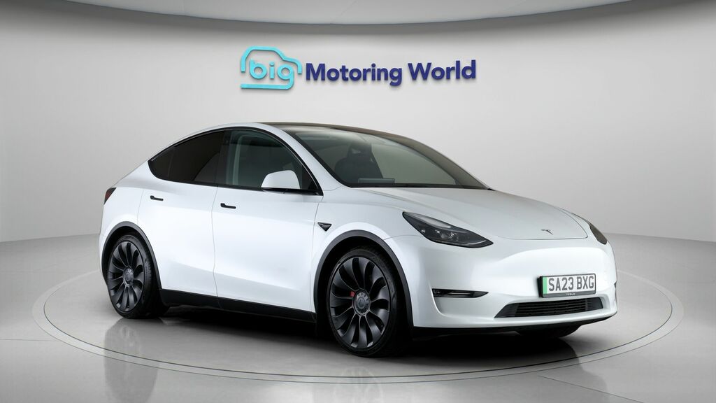 Tesla Model Y Performance White