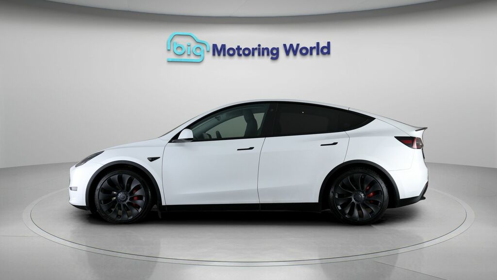 Tesla Model Y Performance White #4