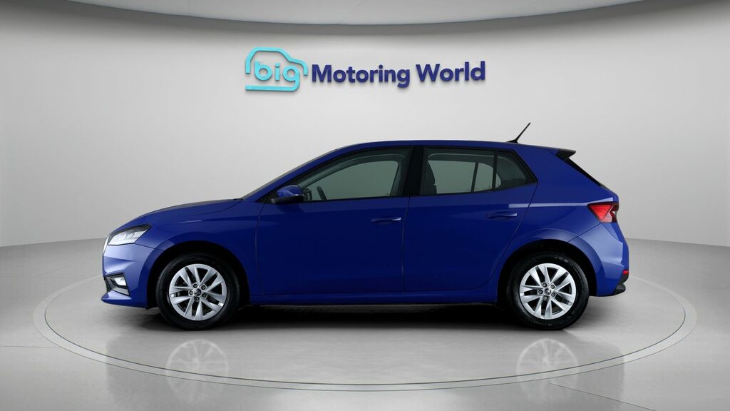 Skoda Fabia Se Comfort AF23UFD Blue #4