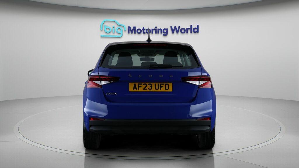 Skoda Fabia Se Comfort AF23UFD Blue #6