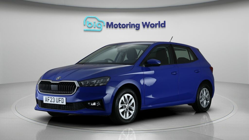 Skoda Fabia Se Comfort AF23UFD Blue #3