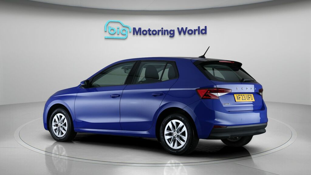 Skoda Fabia Se Comfort AF23UFD Blue #5