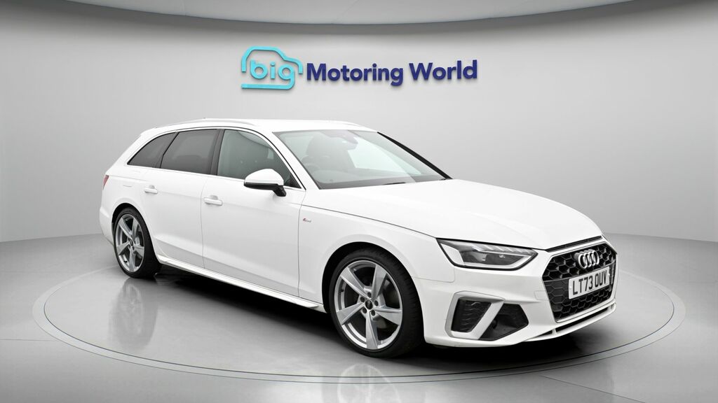 Audi A4 Avant S Line White