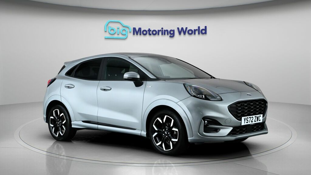Ford Puma St-line X Silver