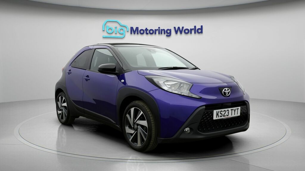 Toyota Aygo X Edge Blue
