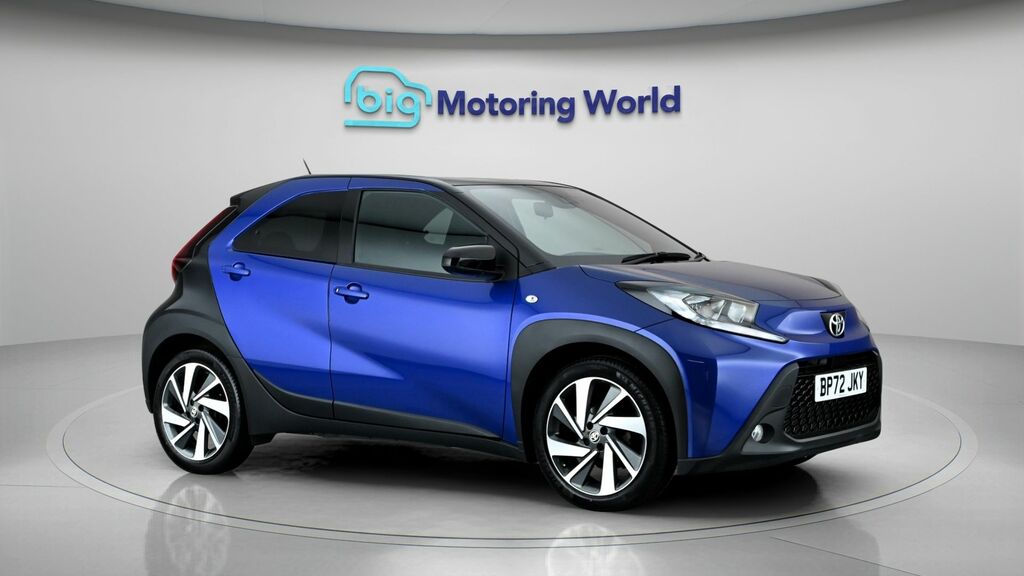 Toyota Aygo X Edge Blue