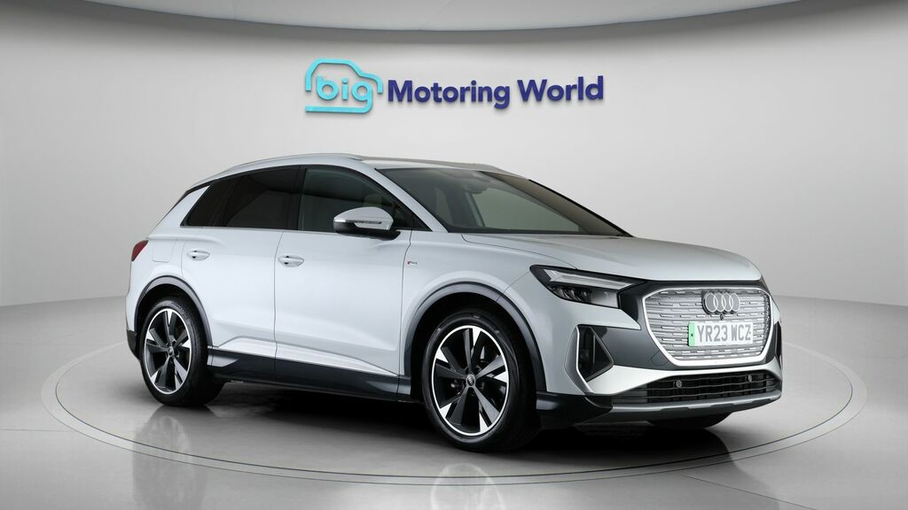 Audi Q4 E Tron S Line White