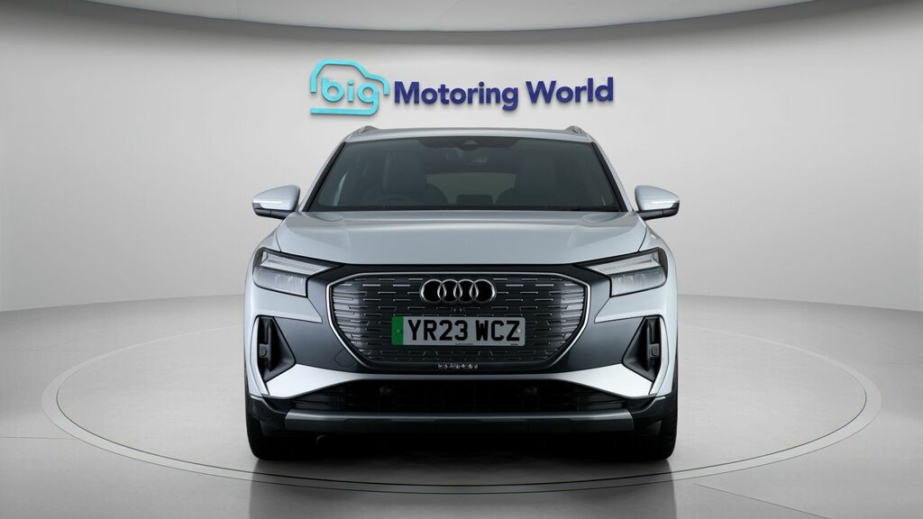 Audi Q4 E Tron S Line YR23WCZ White #2