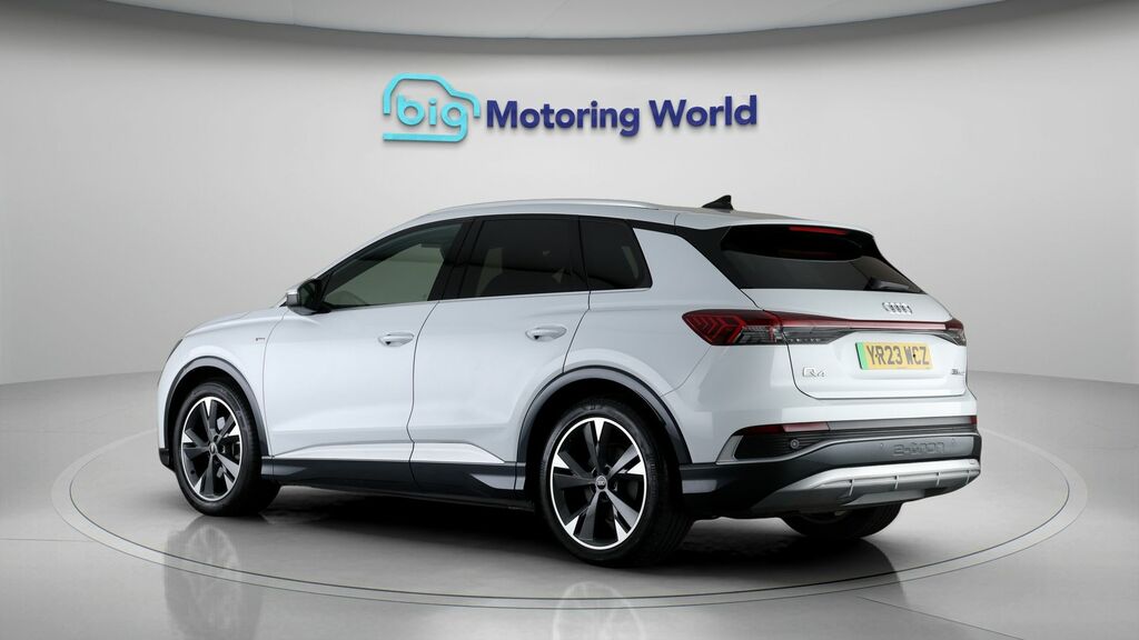 Audi Q4 E Tron S Line YR23WCZ White #5