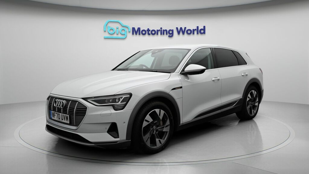 Audi E-tron 55 Quattro White #3