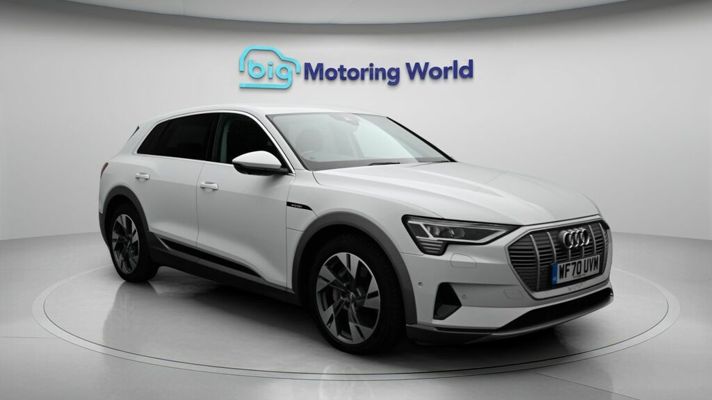 Audi E-tron 55 Quattro White