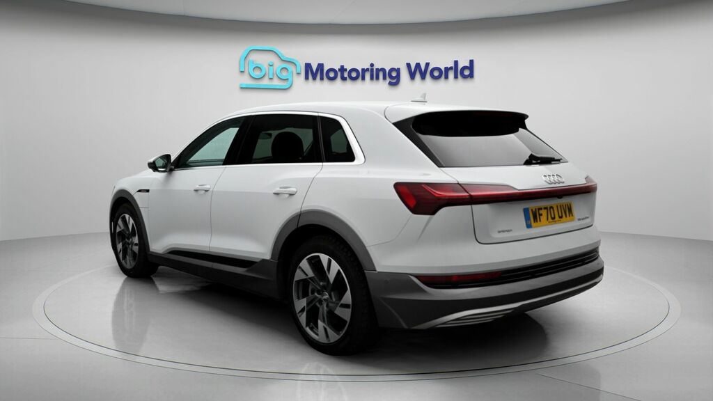 Audi E-tron 55 Quattro White #5