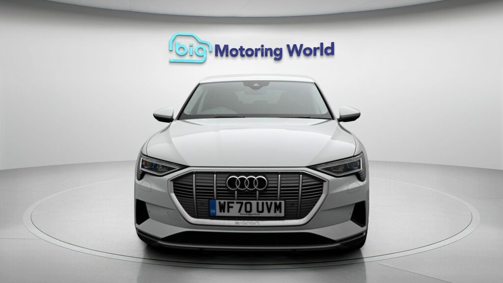 Audi E-tron 55 Quattro White #2