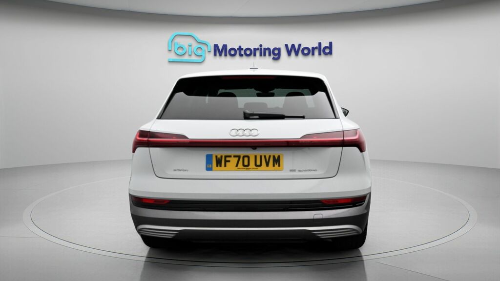 Audi E-tron 55 Quattro White #6