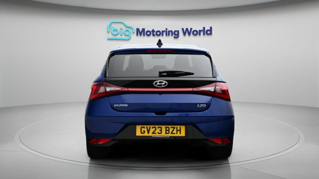 Hyundai I20 Premium Blue #6