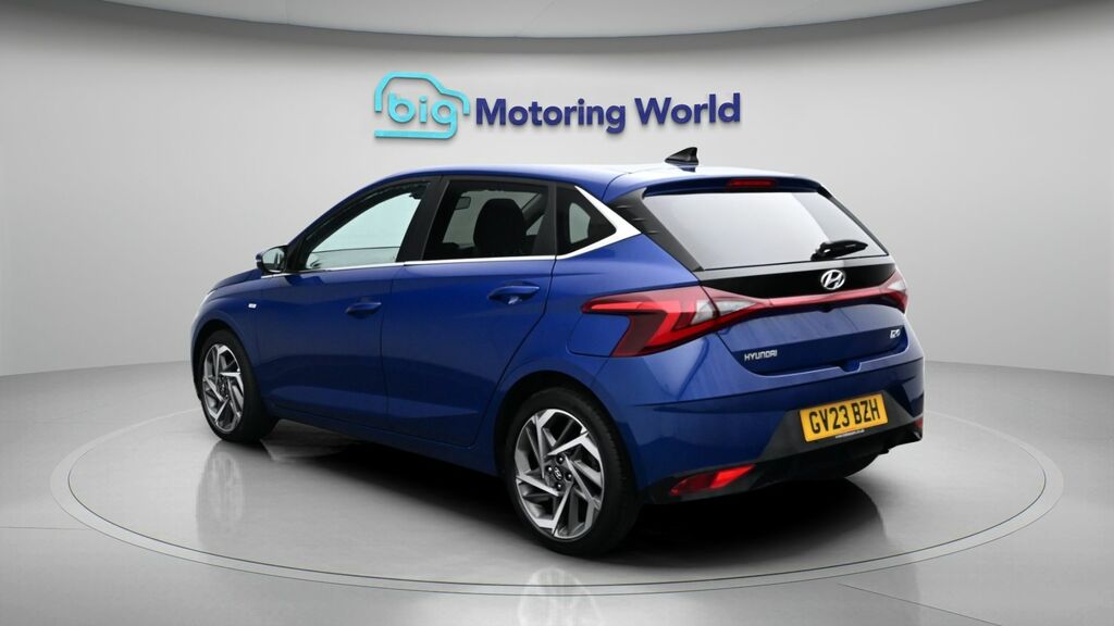 Hyundai I20 Premium Blue #5