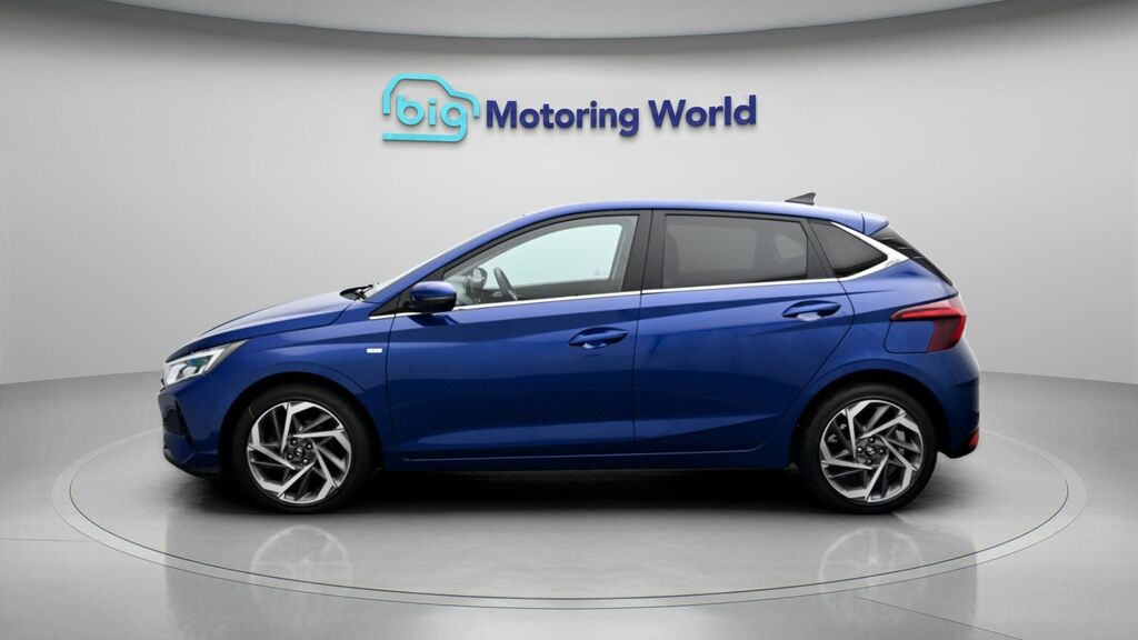 Hyundai I20 Premium Blue #4