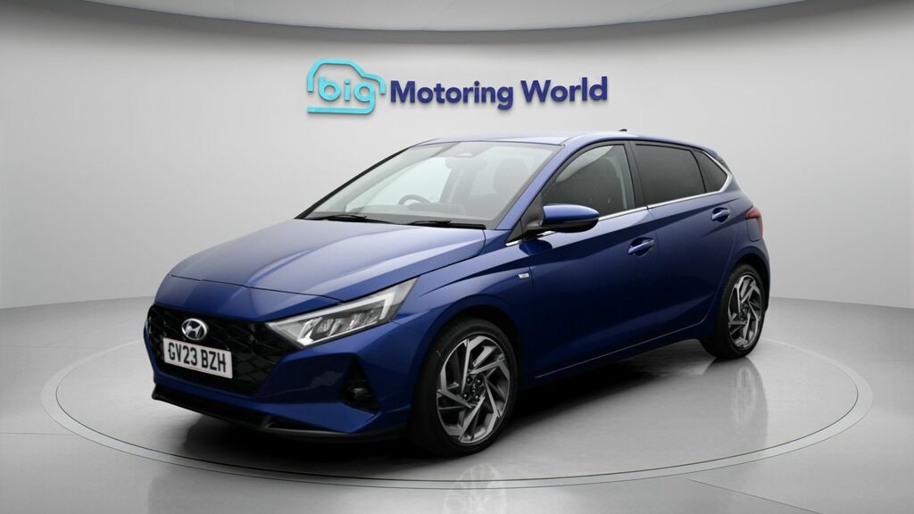 Hyundai I20 Premium Blue #3