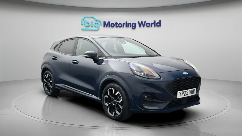 Ford Puma St-line X Blue
