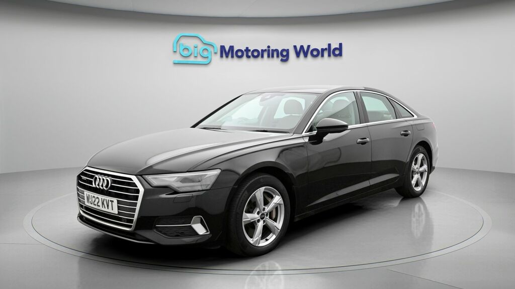Audi A6 Saloon Sport Black #3