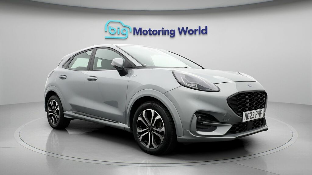 Ford Puma St-line Silver