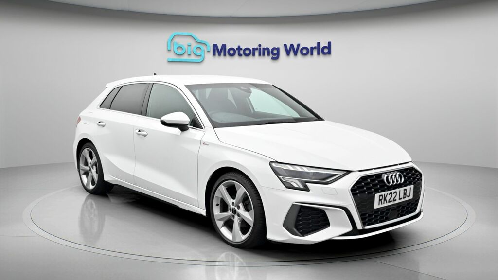 Audi A3 S Line White