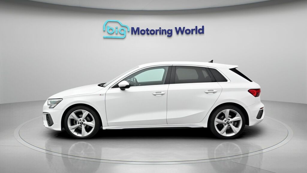 Audi A3 S Line RK22LBJ White #4