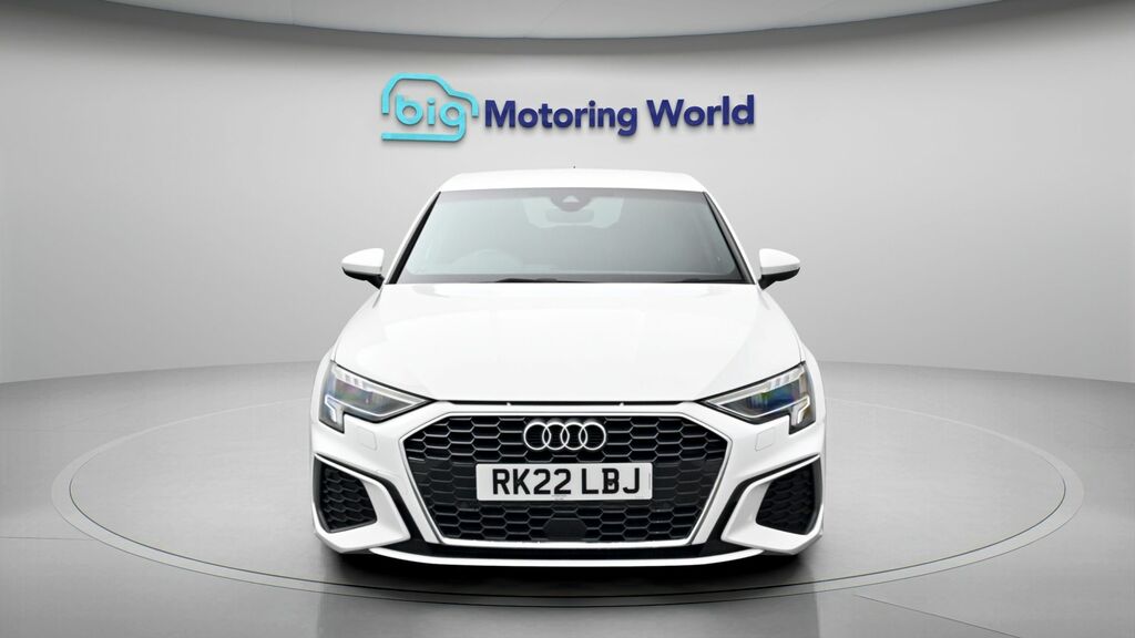 Audi A3 S Line RK22LBJ White #2