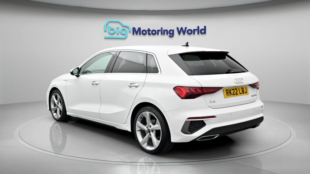 Audi A3 S Line RK22LBJ White #5