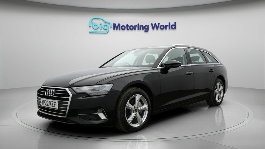 Audi A6 Avant Sport Black #3