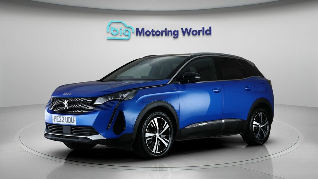 Peugeot 3008 Gt PE22UDU Blue #3