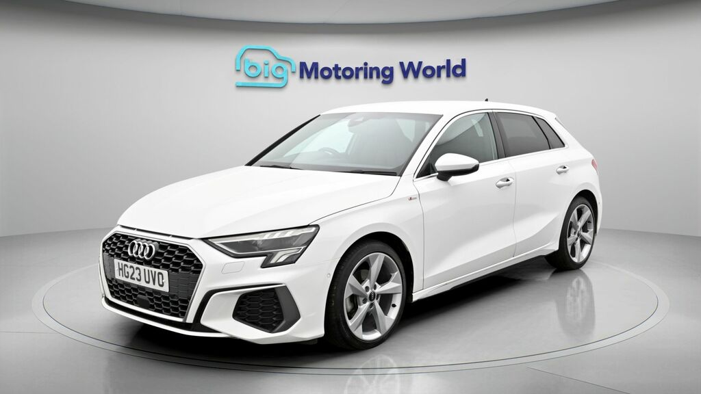 Audi A3 S Line HG23UVO White #3