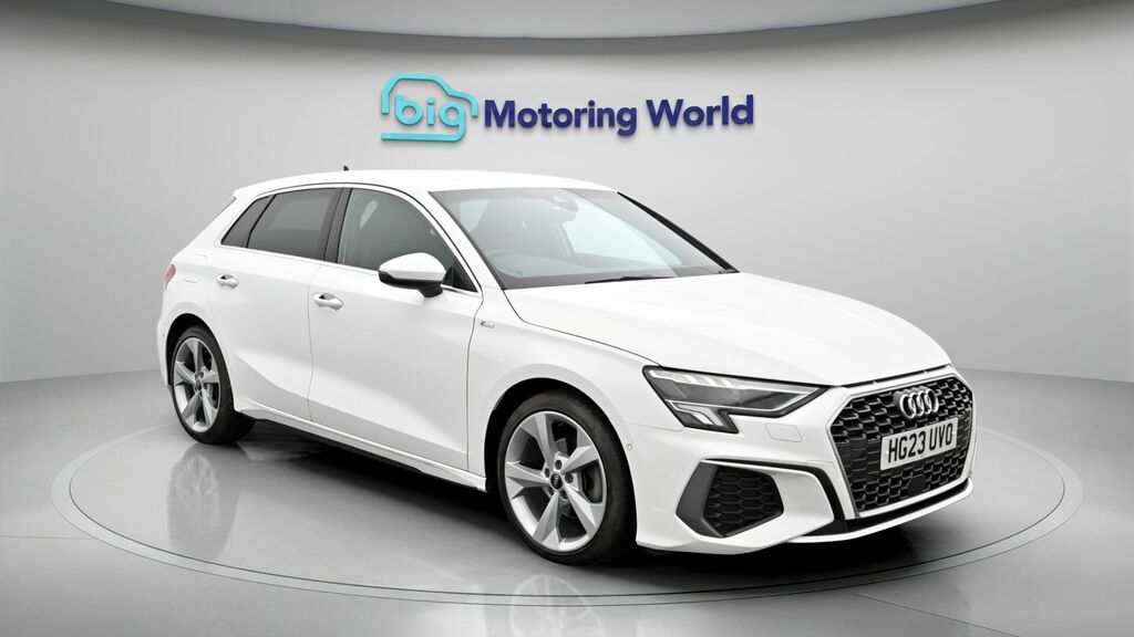 Audi A3 S Line White