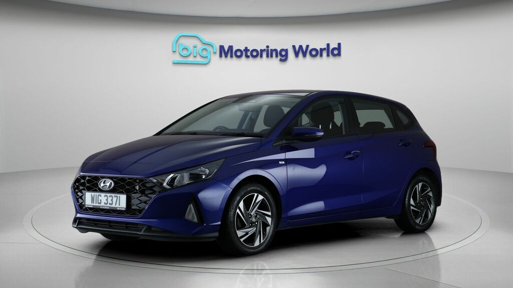 Hyundai I20 Se Connect WIG3371 Blue #3