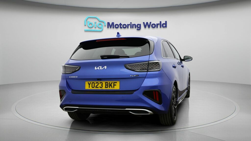 Kia Ceed Gt-line YO23BKF Blue #6