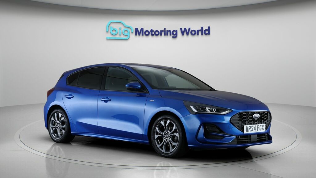 Ford Focus St-line Blue