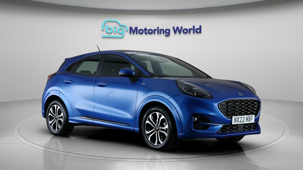 Ford Puma St-line Blue