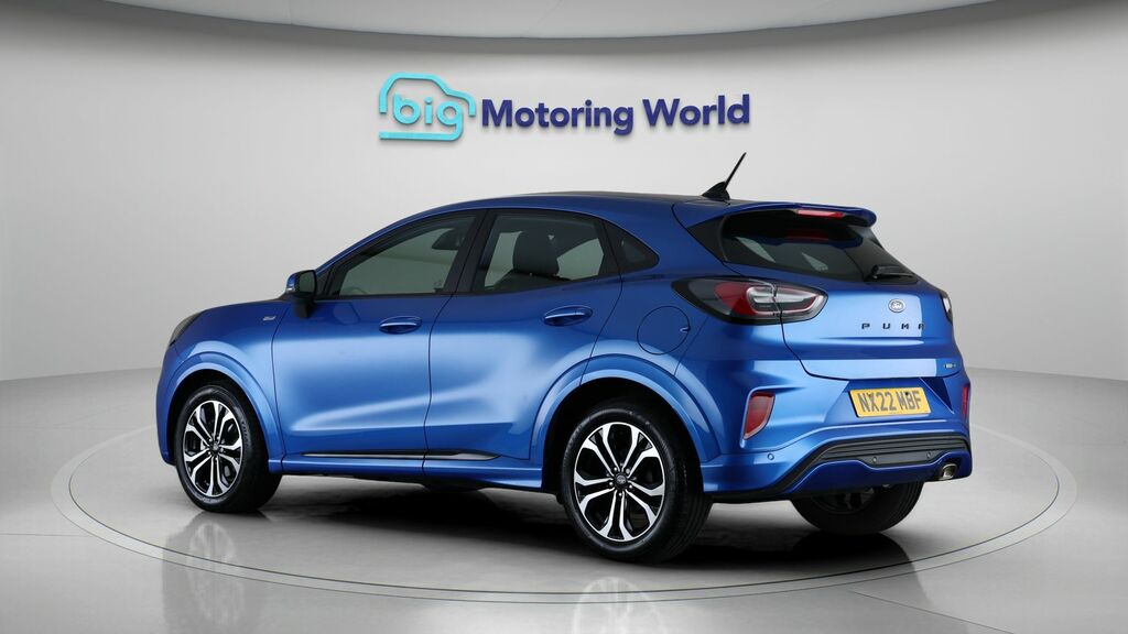 Ford Puma St-line NX22MBF Blue #5