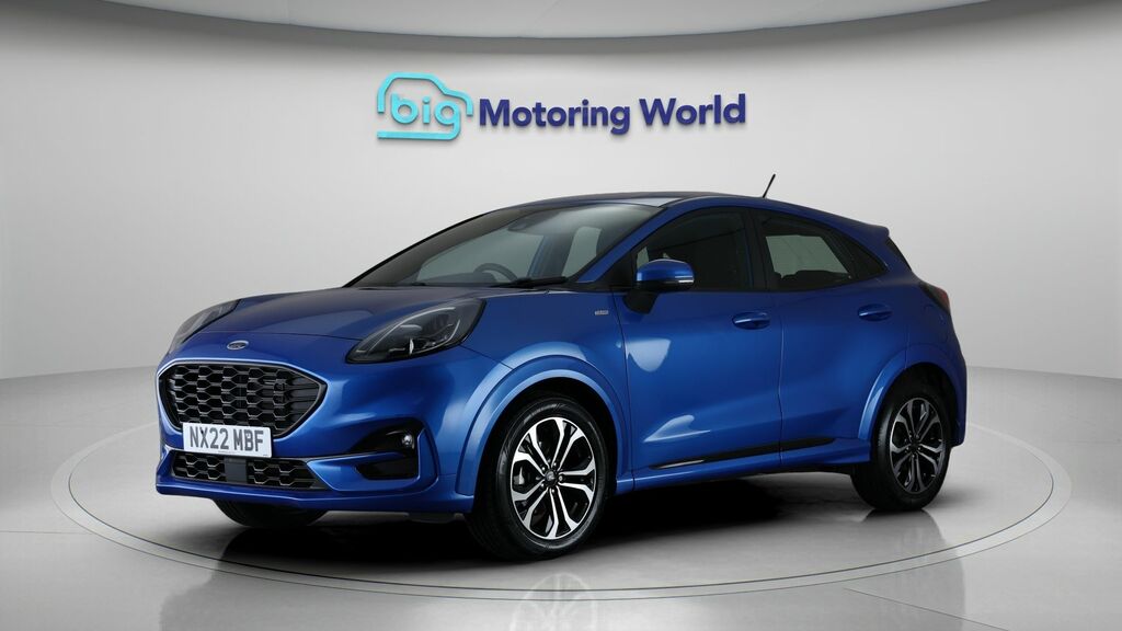 Ford Puma St-line NX22MBF Blue #3