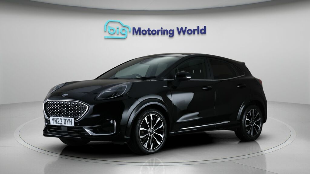 Ford Puma St-line Vignale YM23DYH Black #3