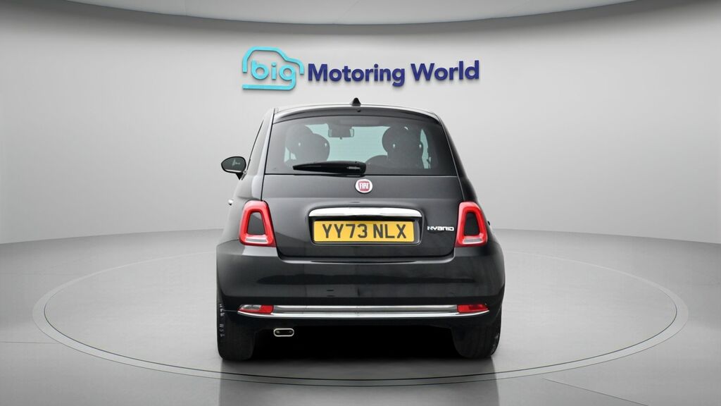 Fiat 500 Standard Black #6