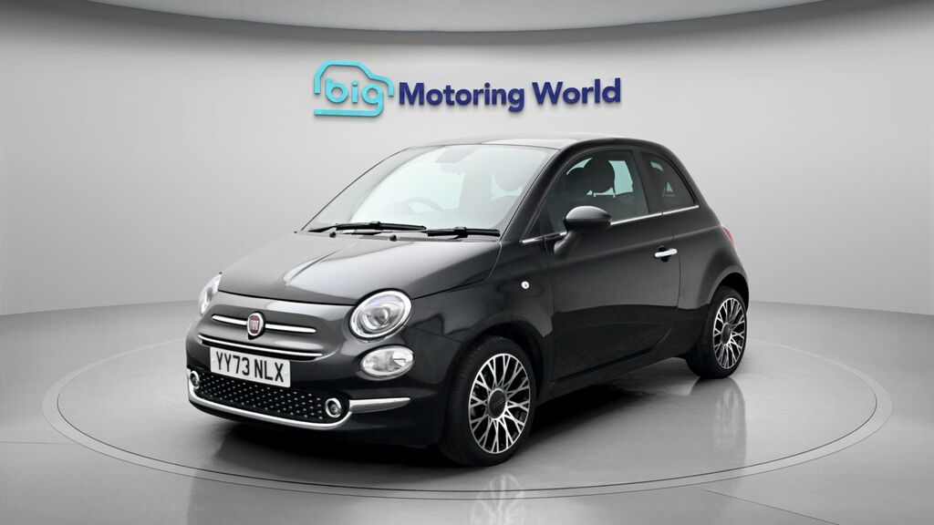 Fiat 500 Standard Black #3