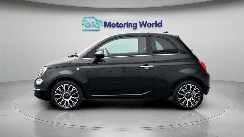 Fiat 500 Standard Black #4