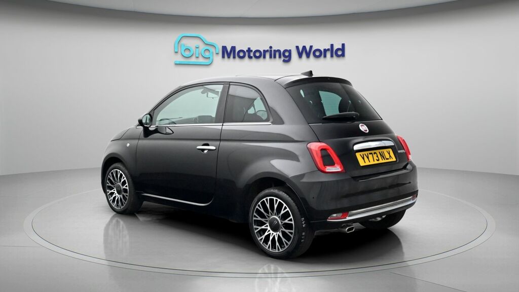 Fiat 500 Standard Black #5
