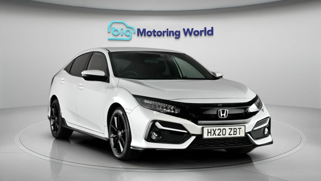 Honda Civic Sport White #2