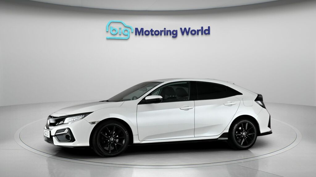Honda Civic Sport White #4