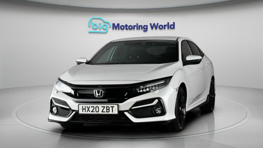 Honda Civic Sport White #3